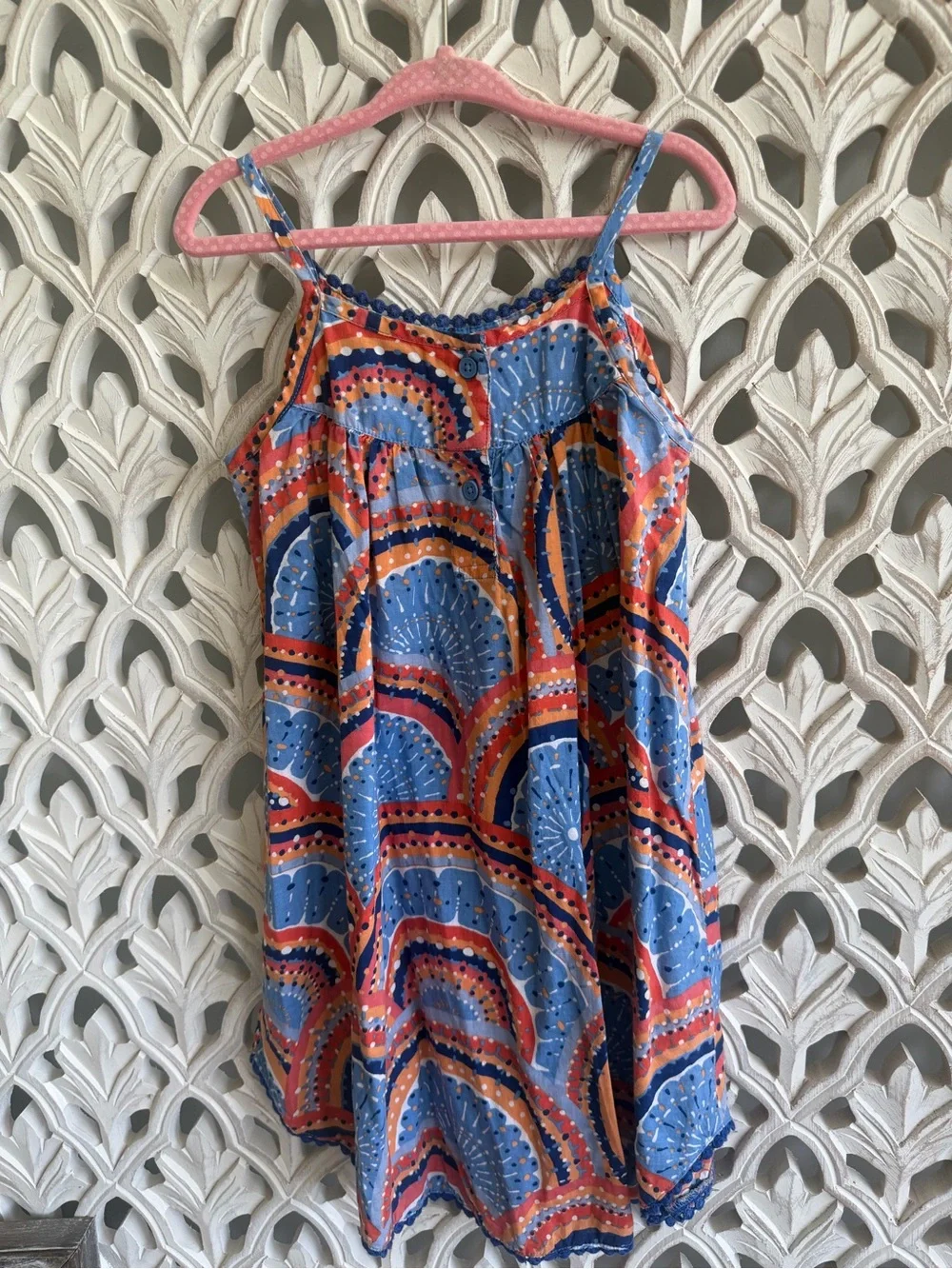 4 Tropical & Printed Summer Dresses and Romper, Size 5